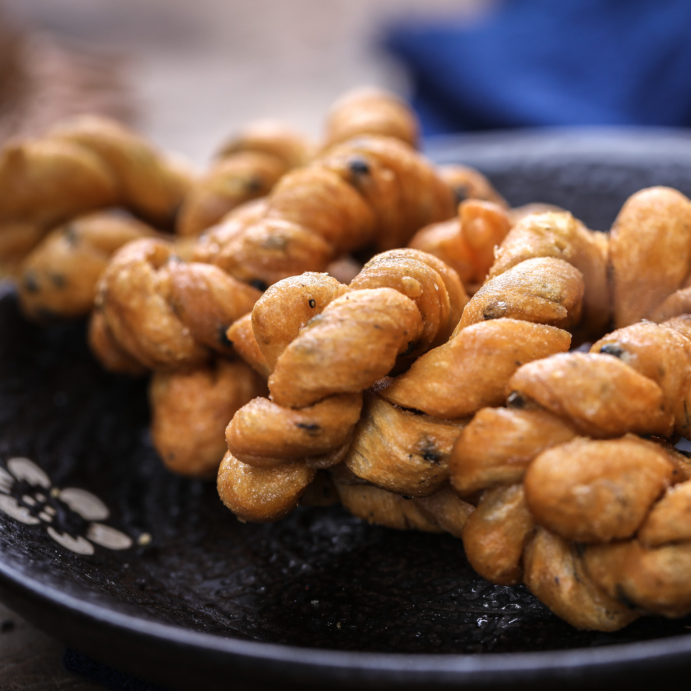 四川特产礼包遂宁观音素小麻花包邮手工传统糕点传统中式糕点