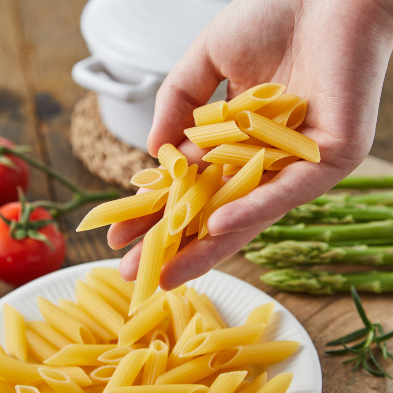 西乐乐迪意大利通心粉500g家用两头尖意粉意空心意大利面