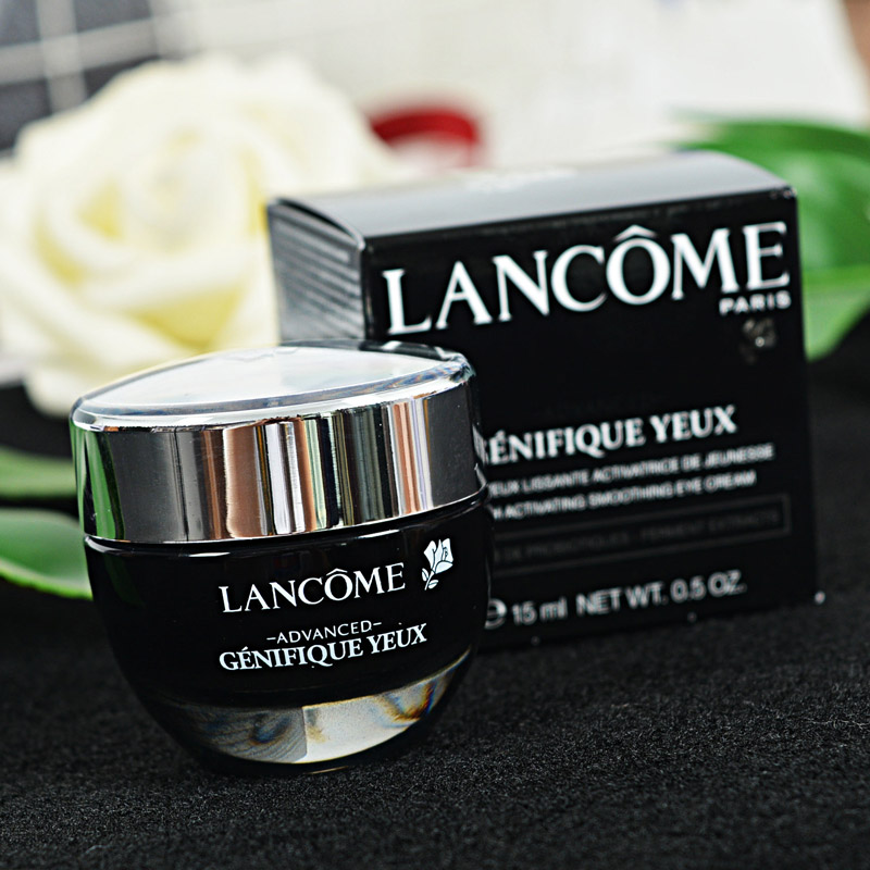 法国正品兰蔻小黑发光眼霜15ml淡褪黑眼圈眼袋眼霜