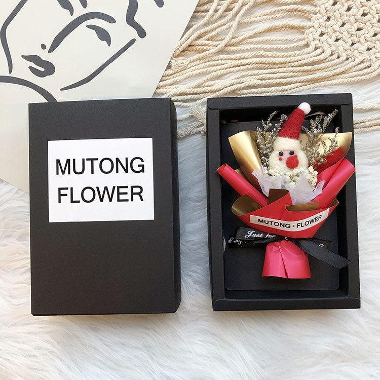 创意新年礼物立体满天星干花贺卡伴手礼生日毕业情人节年会礼品