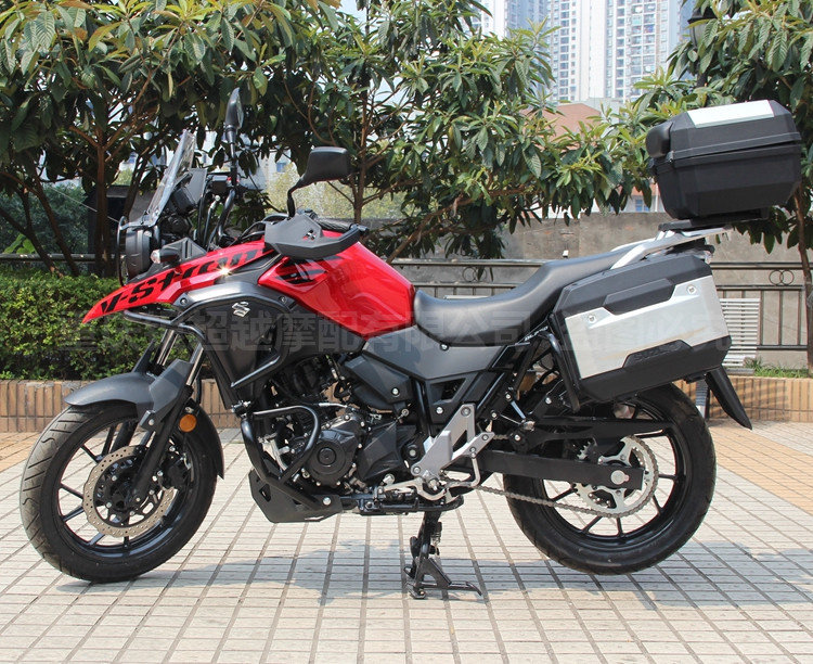 春风摩托车cf650tr-g保险杠国宾18款尊享版前护杠防摔边箱后护杠