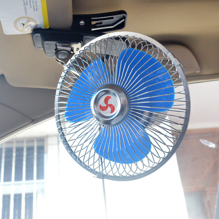 车载风扇12v24v汽车货车工程机械联合收割装载机铲车风扇