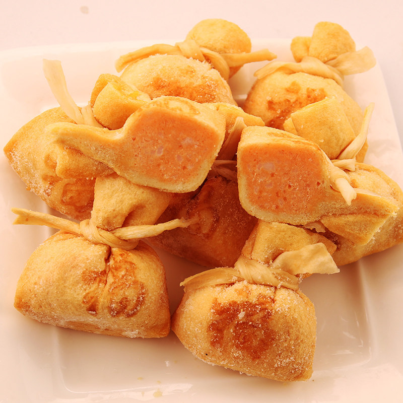 食材鱼籽福袋1000g关东火锅麻辣烫喜鱼籽福包丸子鱼子(籽)