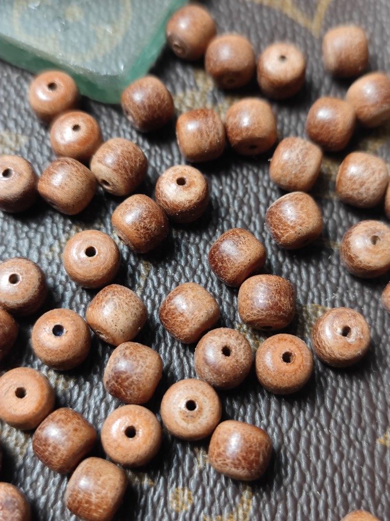 枥木鞍革皮珠手串老型佛珠