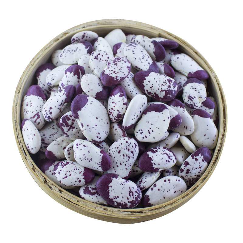 孔雀豆 花饭豆 花芸豆 五谷杂粮豆类 250克