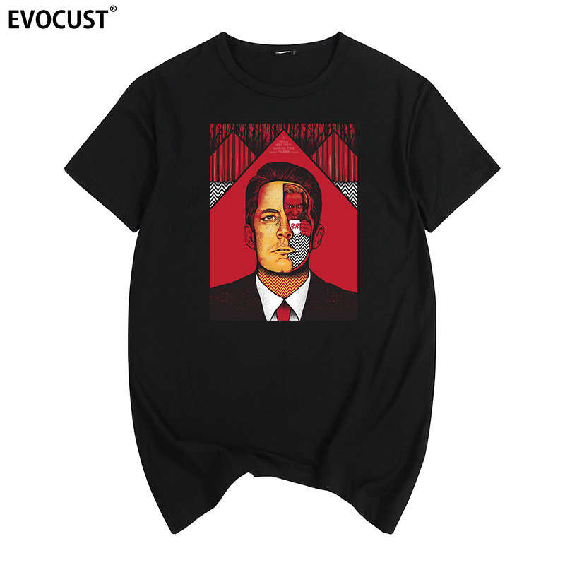 美剧twinpeaks双峰剧情悬疑犯罪青少年学生火爆t恤印制