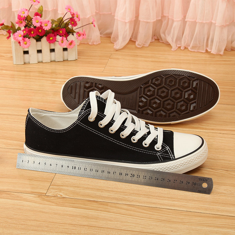 加大48码男鞋休闲平底板鞋系带男士码男大号帆布鞋