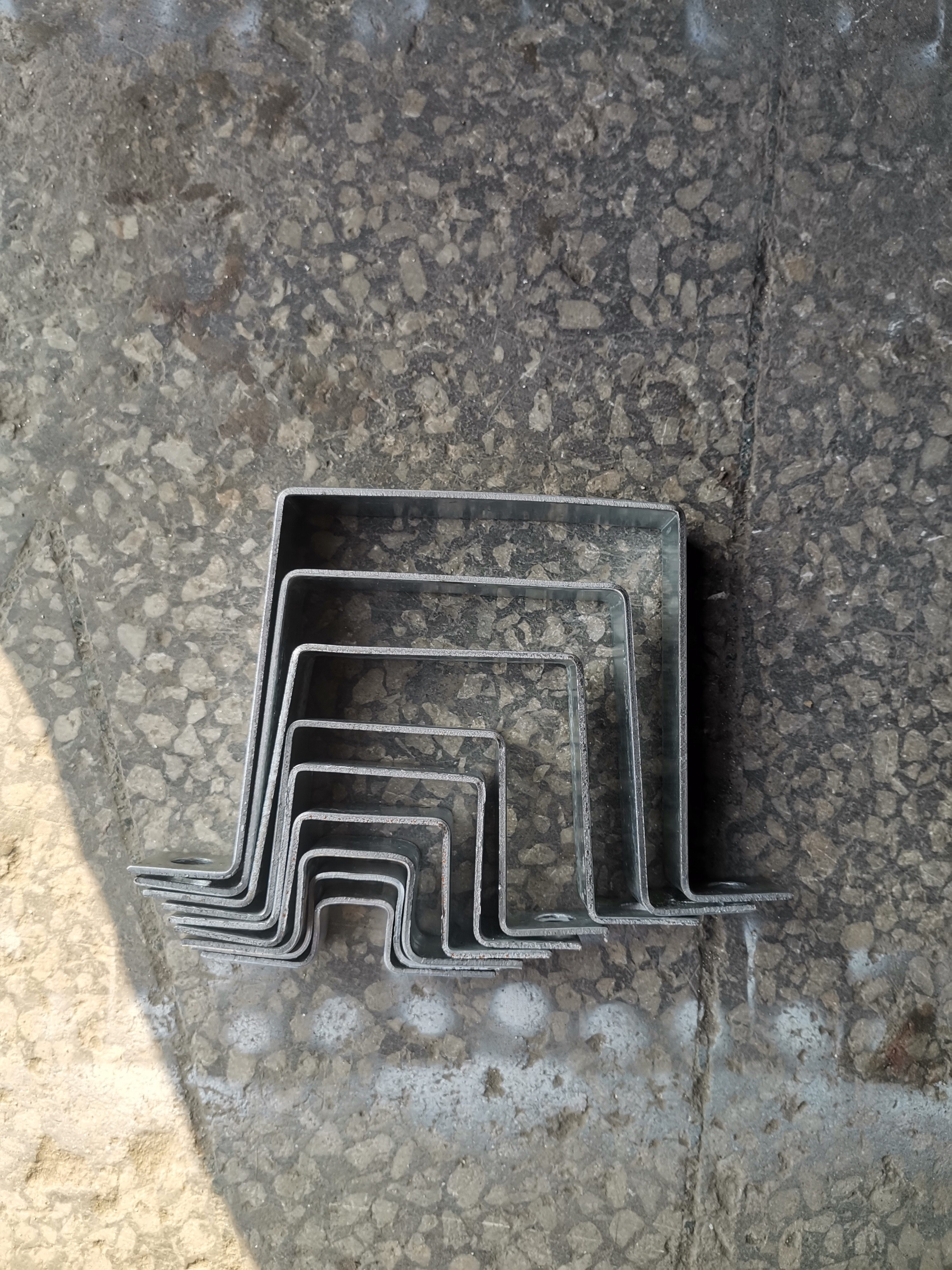 箍管订做方卡方管抱箍卡其它型号单双抱管夹