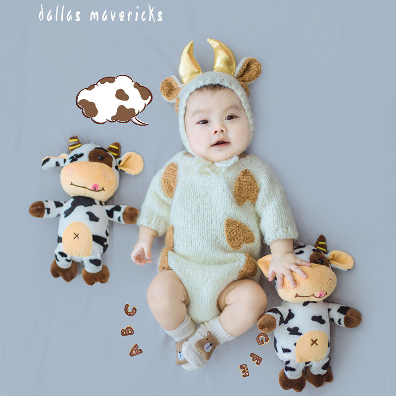 2022百天造型宝宝照相艺术照艺术服饰拍照新款其它