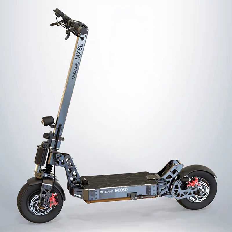 电动滑板车高速双驱减震越野折叠便携两轮站骑电动滑板车