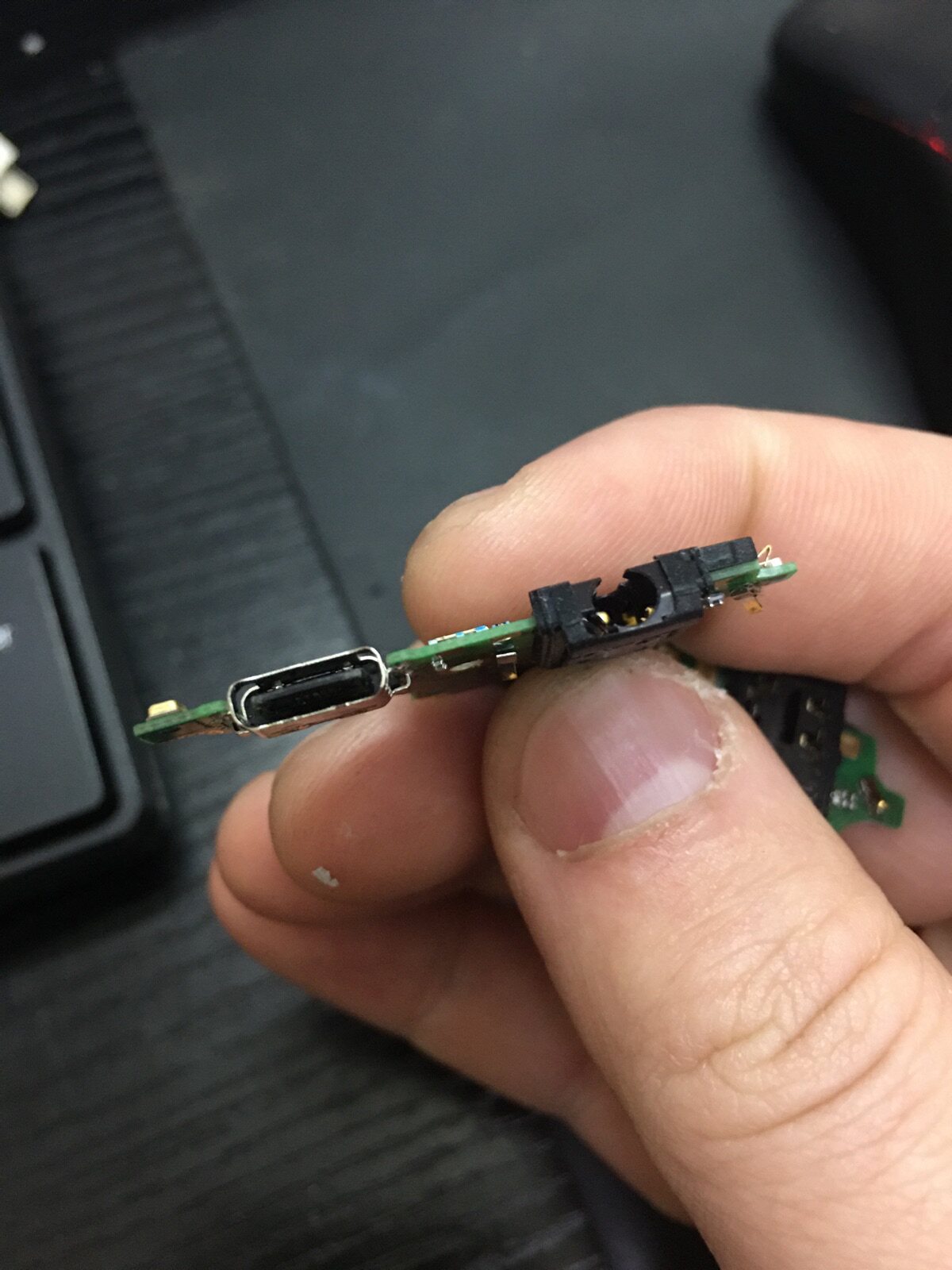 华为p20litenova3e尾插小板原装话筒aneal10手机充电手机零部件