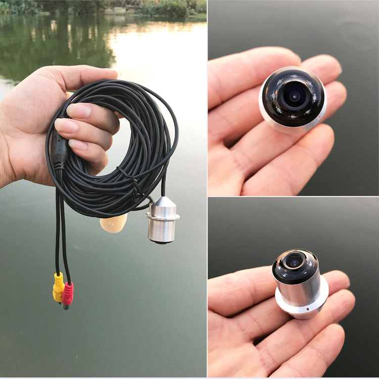 可视锚鱼器可视鱼竿 探鱼器高清钓鱼垂钓 水下摄像头红外夜视探头