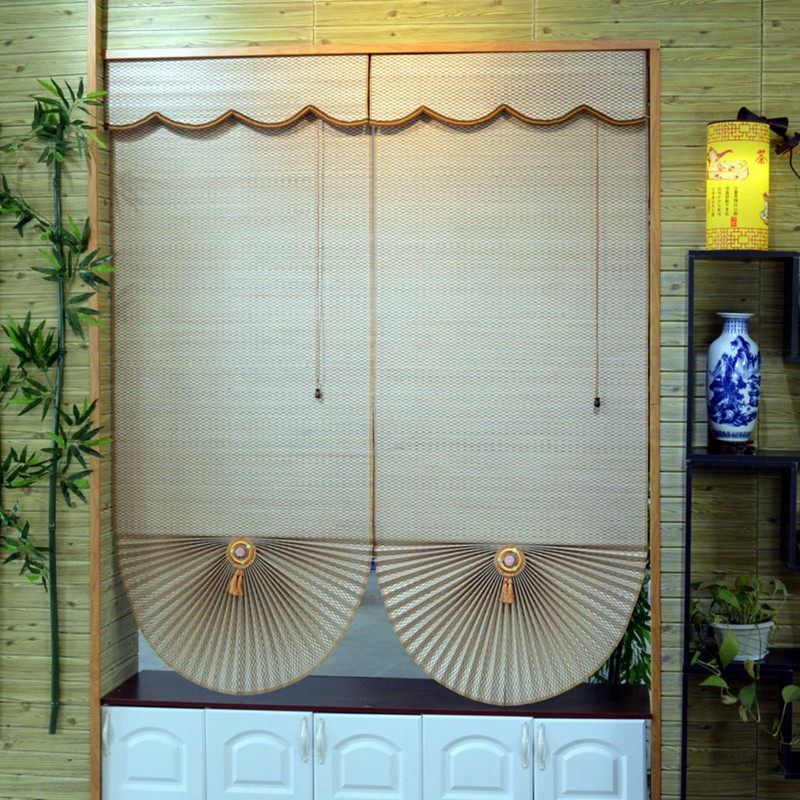 篱竹定制日式竹帘窗帘卷帘升降花店罗马酒店卷帘