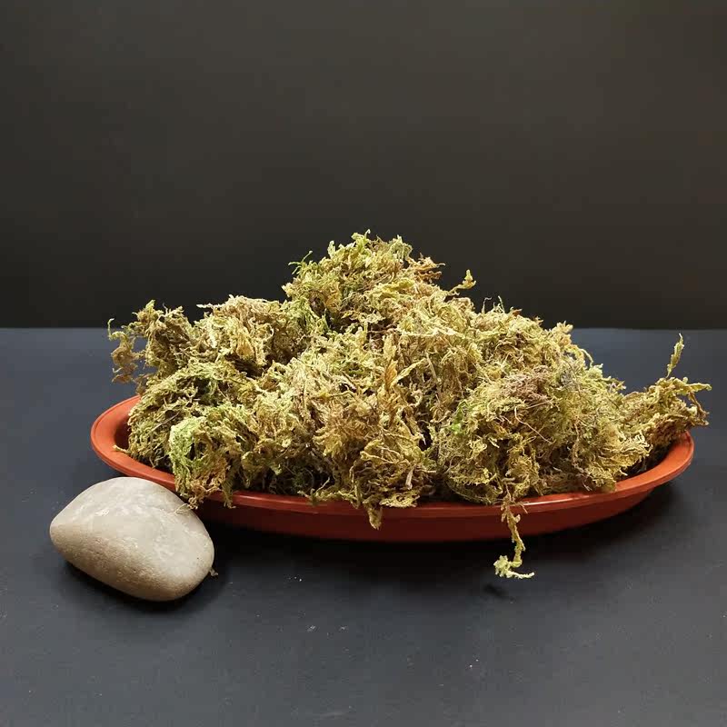 花木坊园艺干苔藓干青苔干水苔盆景铺面兰花多肉植物保湿爬虫垫材