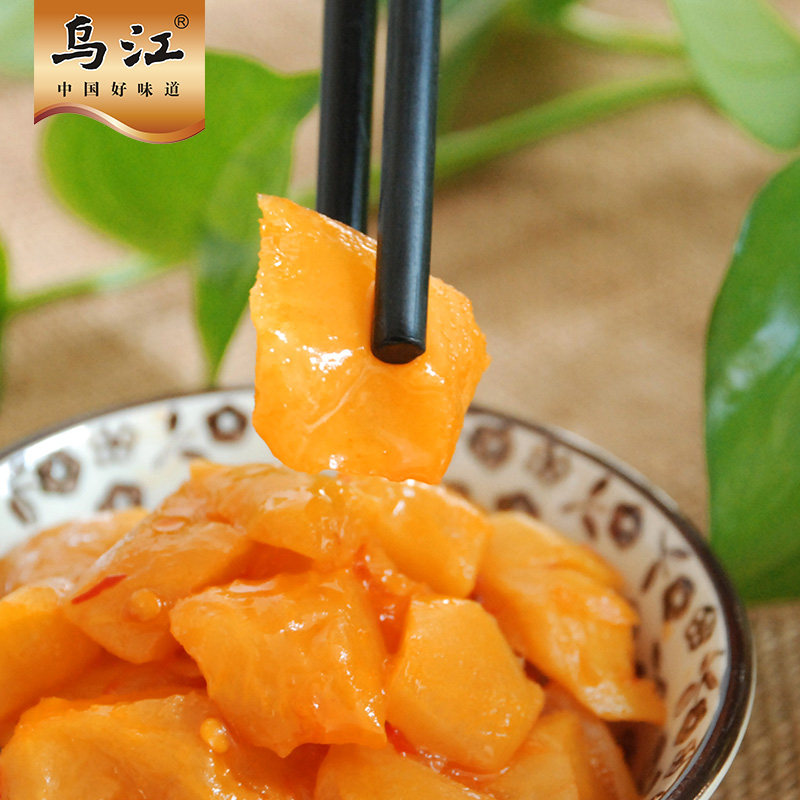 乌江萝卜干麻辣鲜香萝卜干60g*15袋佐餐开味下饭菜咸菜