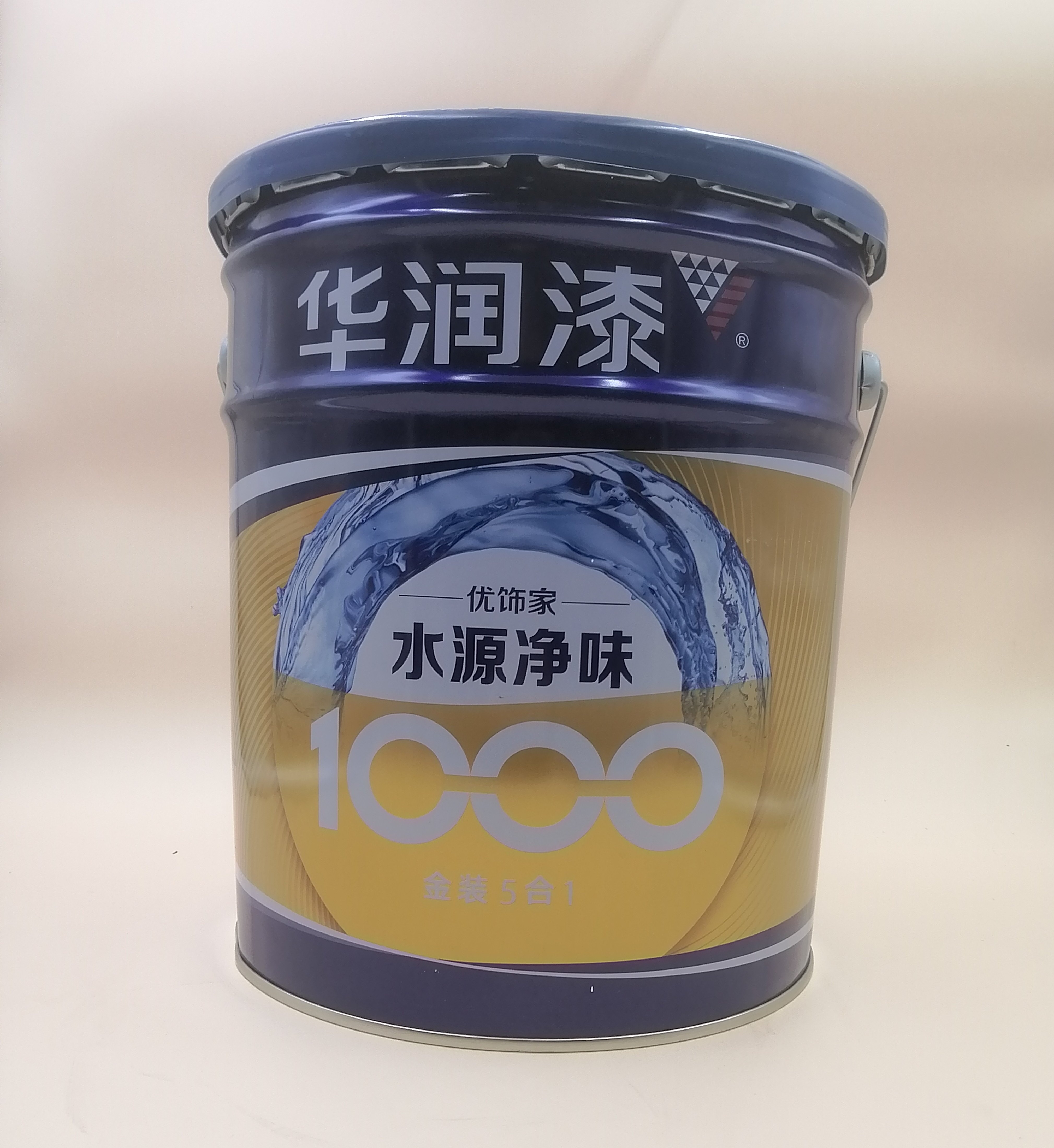 华润漆净味水源1000金装五合合一环保内墙墙漆内墙乳胶漆