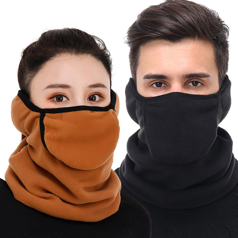 冬季新款口罩男女围脖防风护耳颈保暖防寒面罩电动摩托车滑雪护脸