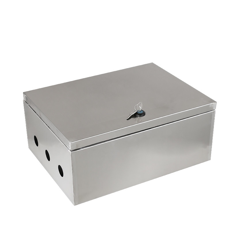 201/304室内不锈钢配电箱基业箱电控箱控制柜 明装挂墙强电布线箱