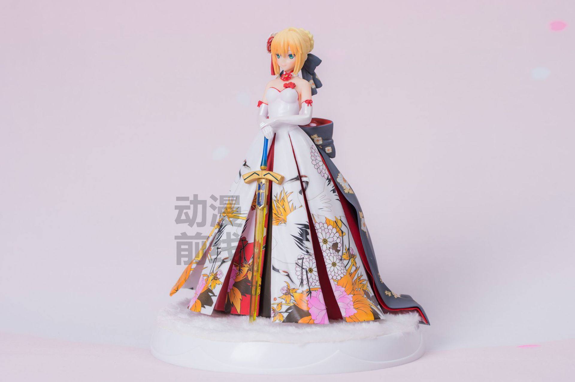 兔子fgosaber和服礼服仙鹤塞巴优质盒装手办手办