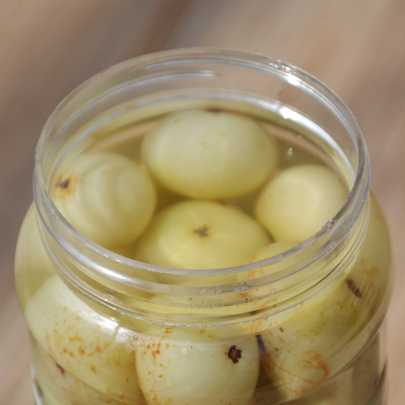 橄榄云南红河特产李明泡腌制水果果余果真空大水果罐头