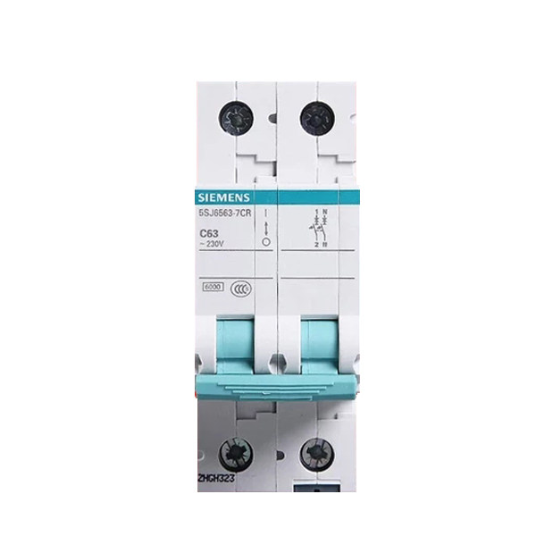 西门子断路器2p总开关家用空气开关2p63a空开双进空气开关