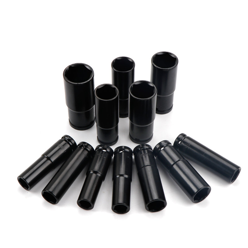 电动扳手配件套筒加长型内外六角板手大飞套铜6角套筒