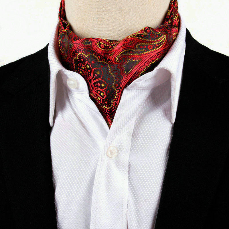 韩版男士领巾英伦复古西装丝巾衬衫领口巾秋领带