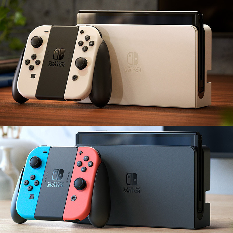 新款任天堂switcholed主机ns游戏机屏幕7寸64g家用游戏机