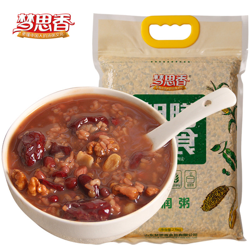 梦思香红枣枸杞八宝粥5斤(热品库)