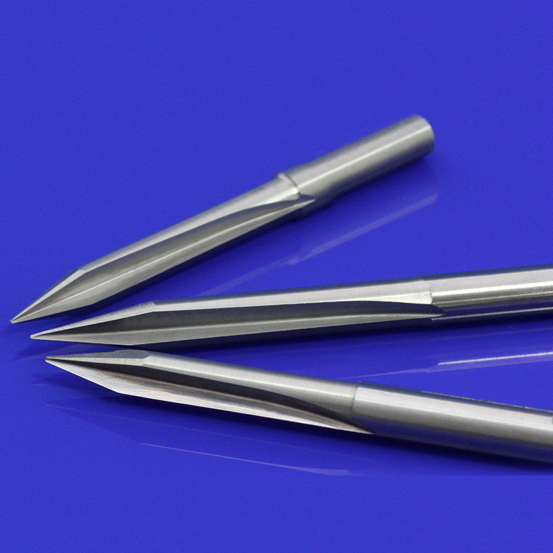 沪豪4mm6mm双刃直槽尖刀数控雕刻机刀具木工实木雕刻刀