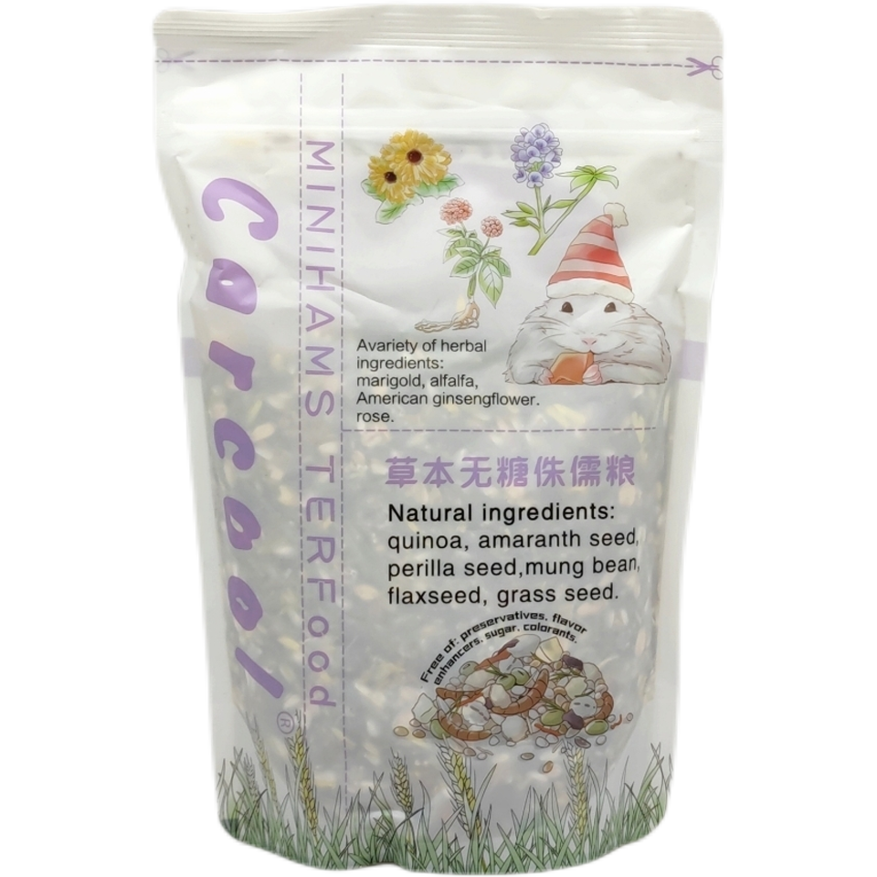 仓鼠carcool卡酷粮草本无侏儒粮熊粮仓进口配方玩具