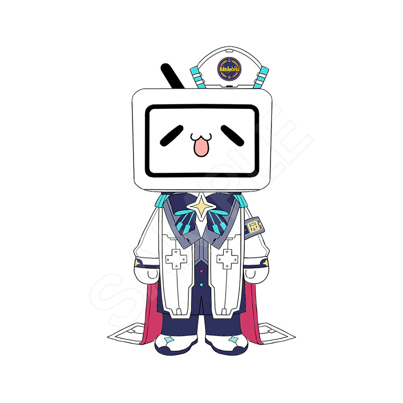 哔哩哔哩bilibiliworldbw2020主题布偶公仔动漫周边二次元动漫毛绒