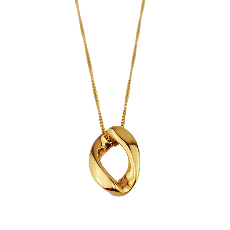 网红钛钢项链2021年新款不掉掉色高级爆款简约项链