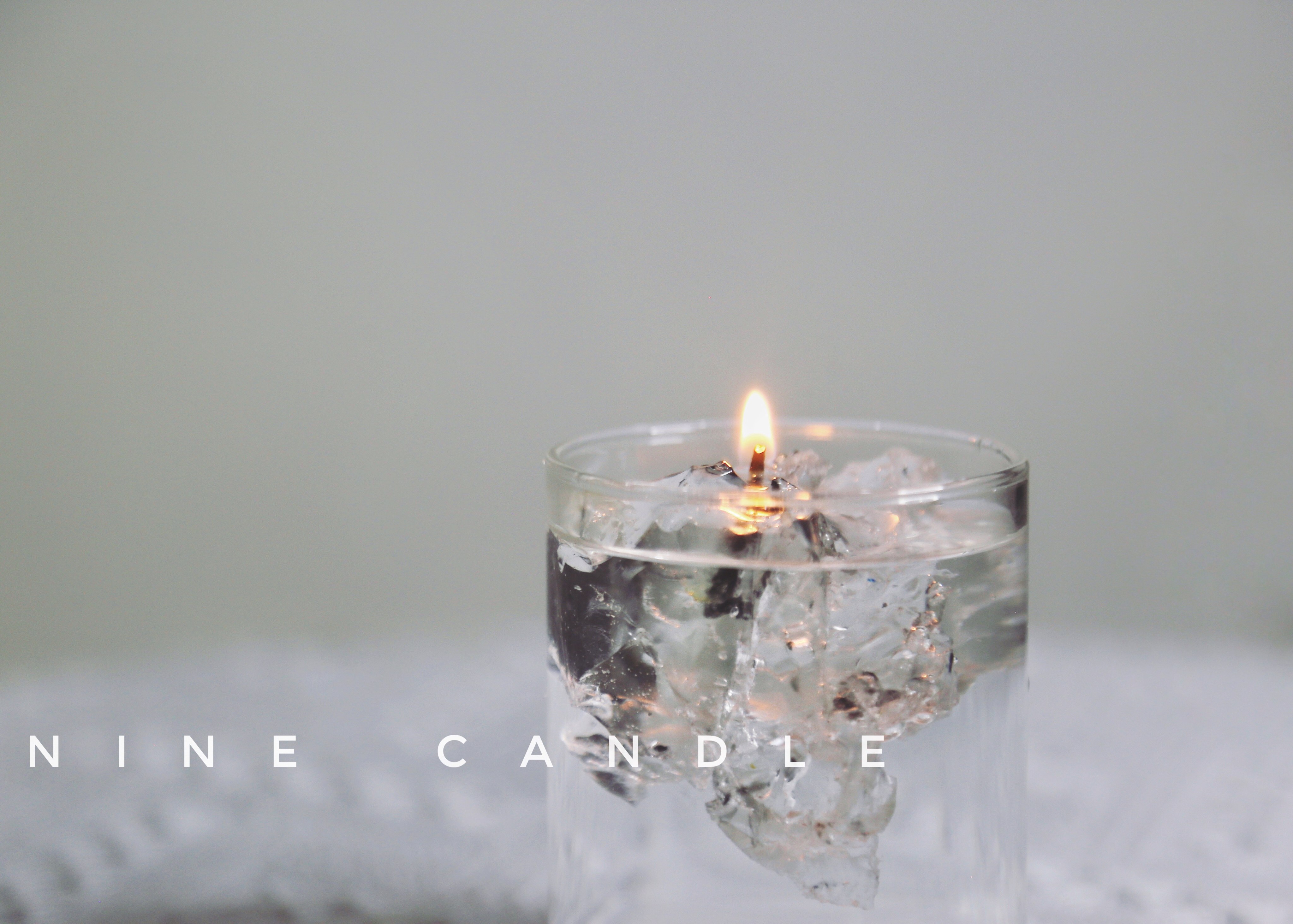 小红冰山蜡烛手工自制漂浮浪漫香薰创意礼物香薰蜡烛