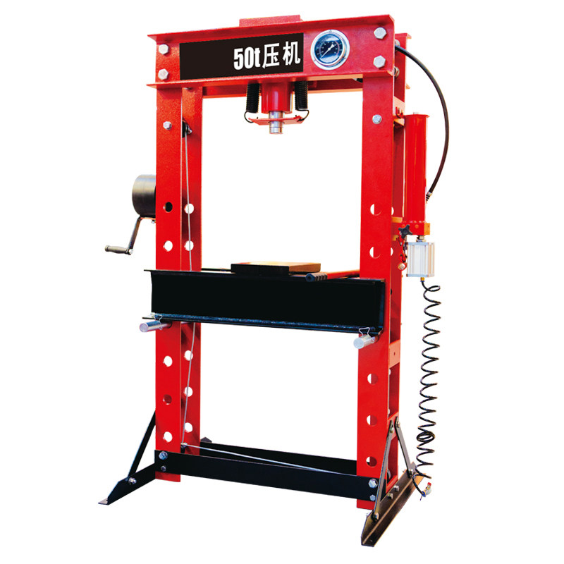 通润 专业维修工具 气动液压压机压床 带压力表额定载荷 6t-50吨