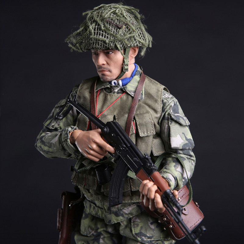 minitimes现货中国pla越南南疆卫士m022可动人偶兵人专区