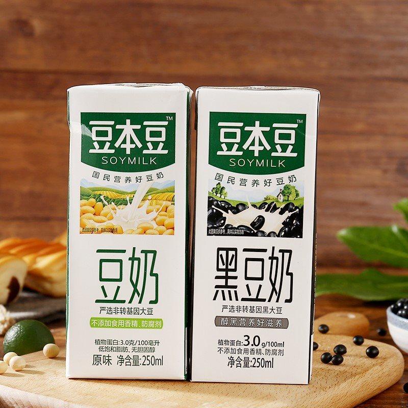 beanmilksoyoriginalflavorweizhenblackplant豆奶