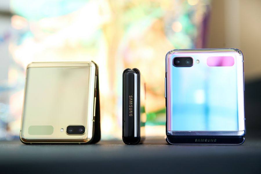 samsung三星zflipflip2flip3上下折叠翻盖手机5g新款现货