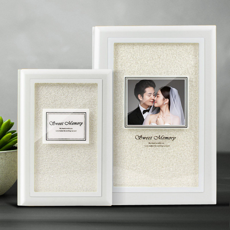 影楼婚纱照相册制作结婚两件件套相片影集写真相册