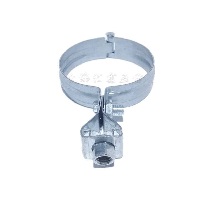 镀锌灯笼卡箍吊卡抱箍丝杆吊杆钢管管卡管夹管夹