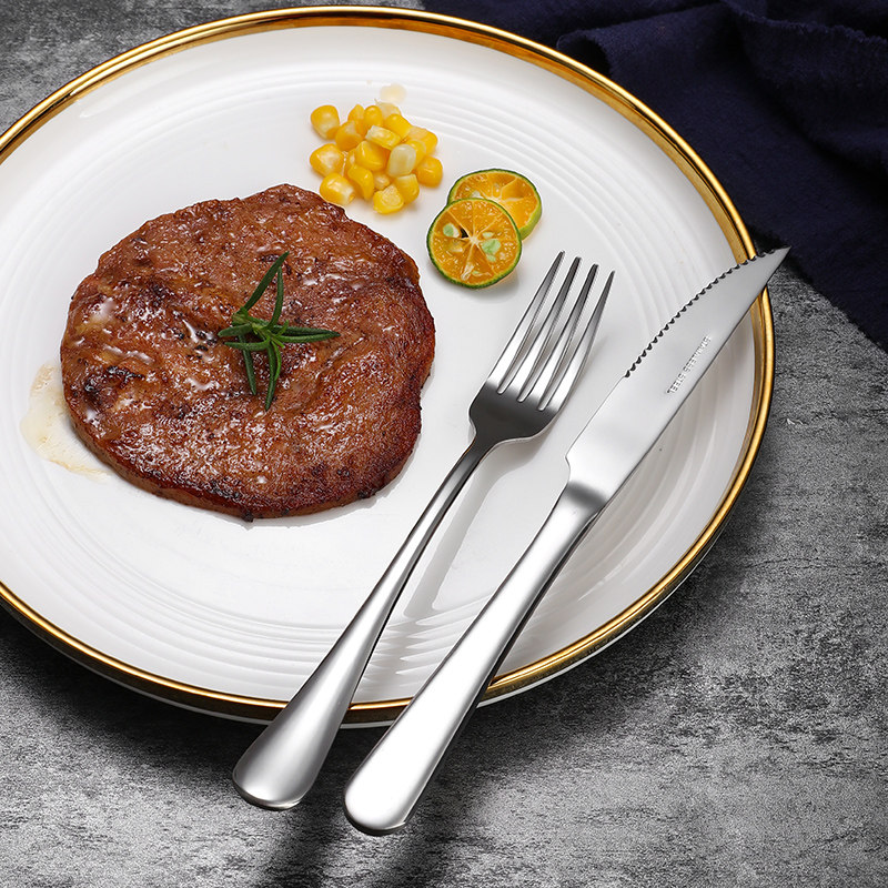 刀叉套装西餐不锈钢餐具牛排牛扒餐叉餐刀圆勺西餐餐具套装