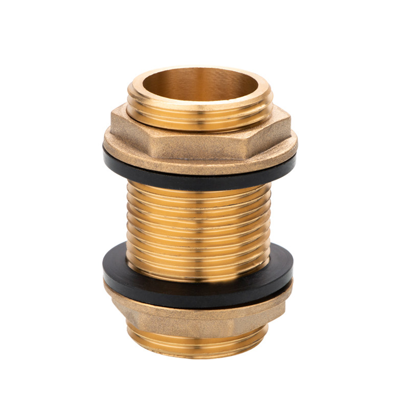 鱼缸水桶水塔水池全铜6分水箱接头丝活内外接头