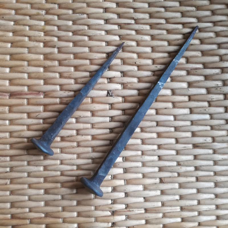 铁钉铁匠打铁寿材棺材复古古老龙船老铁大号钉