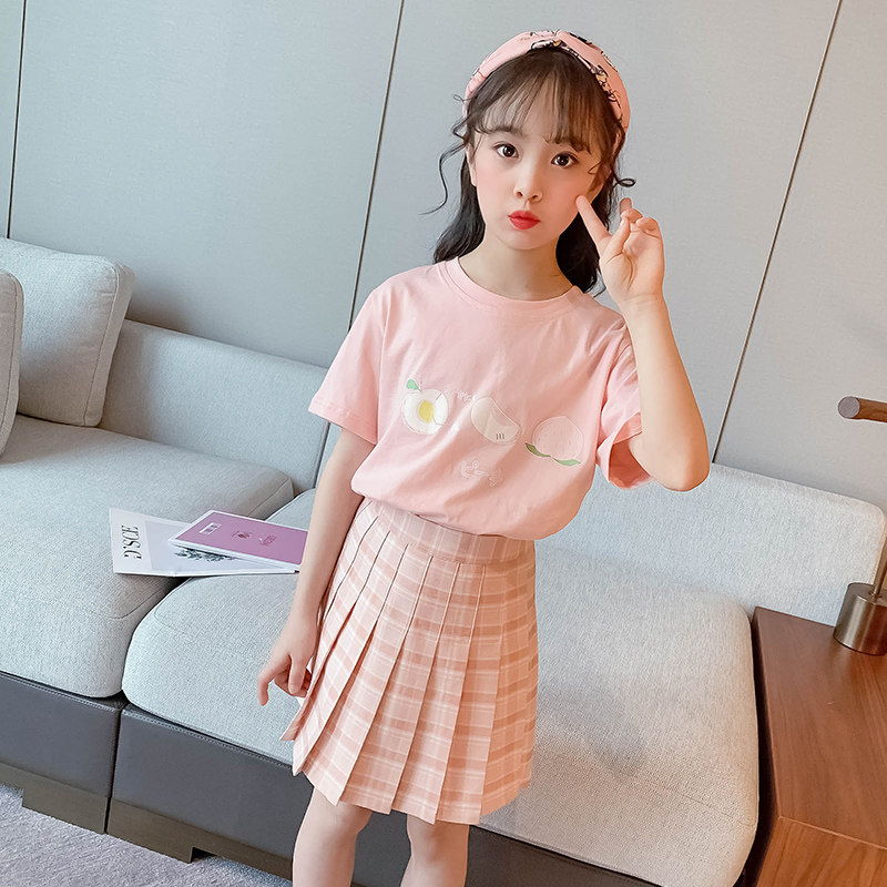 大童夏装女童连衣裙8-10十一十二15岁小学生女孩连衣裙