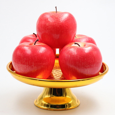 仿真水果果盘居家供奉装饰用品假水果风水摆件贡品水果