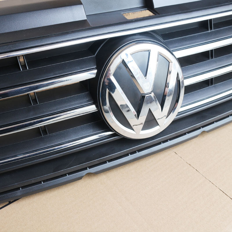 适配桑塔纳中网前脸车13款大众浩纳亮条车头标志中网