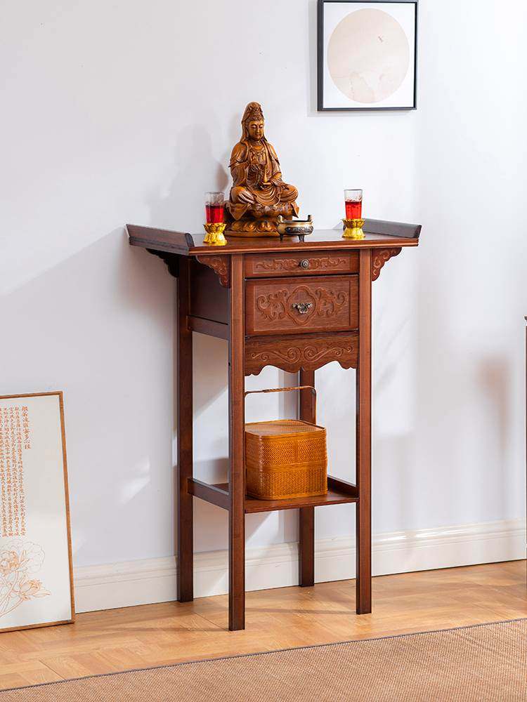 小贡台实木佛龛供佛菩萨神台玄关中堂香案神明供桌