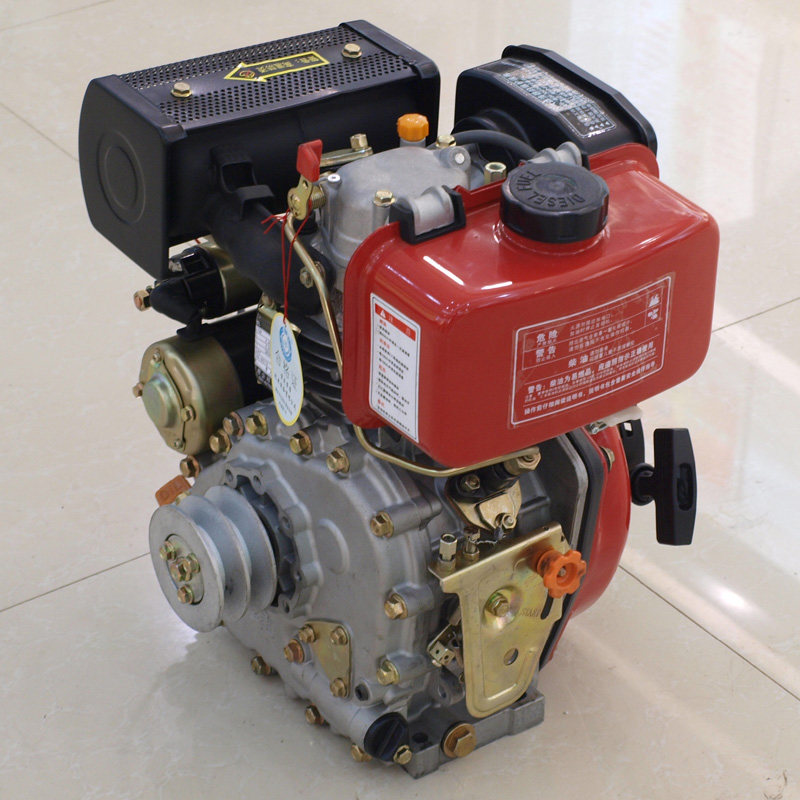 柴油机173风冷6马力立式单缸发动机直喷式二代柴油机