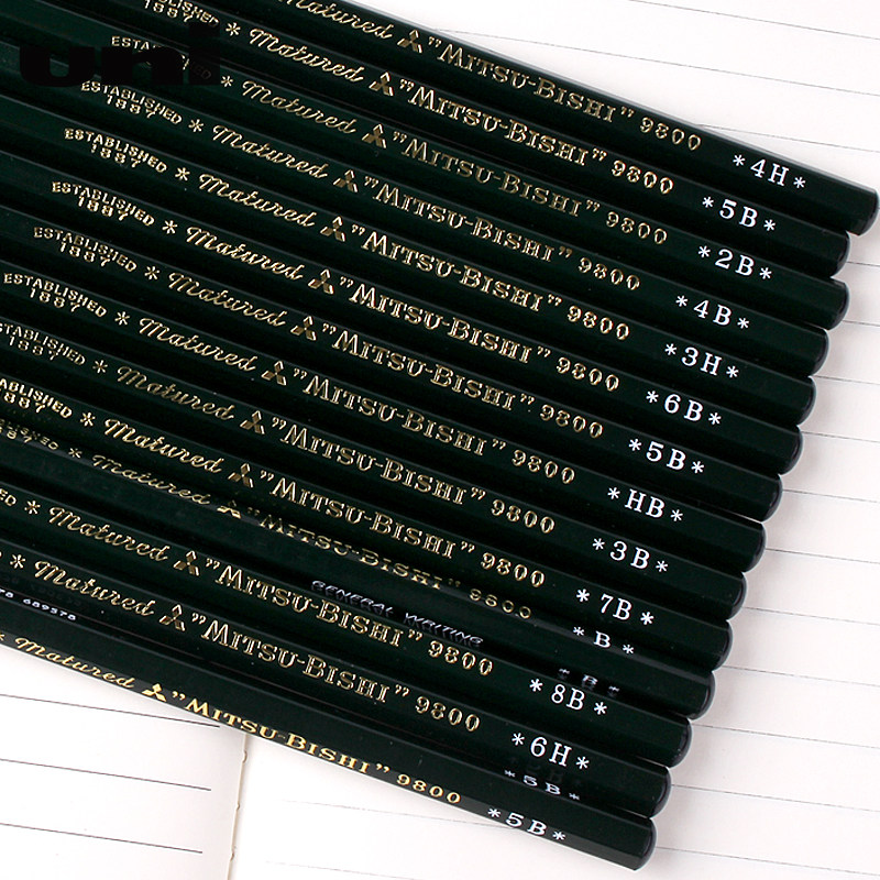 铅笔绘图三菱uni2b推荐美术高考10b8b4b铅笔