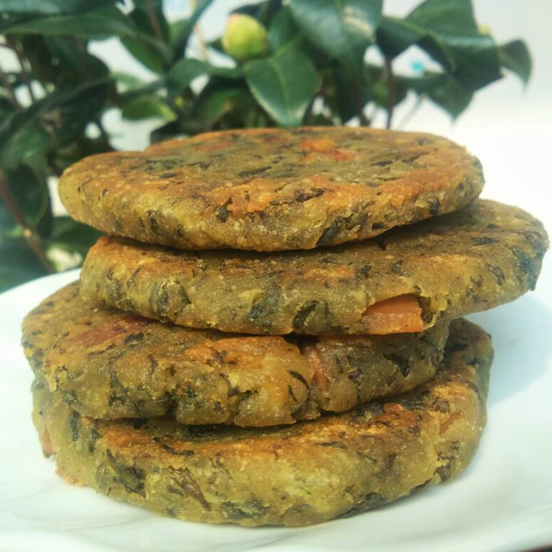 安徽桐城特产农家腊肉粑粑水萩粑水菊粑米粉传统中式糕点